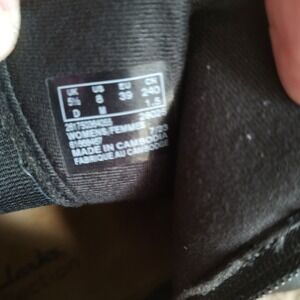 Clarks Collection Womens Black Leather Ankle Boots Buckle Zip Shoes Size 8 28025